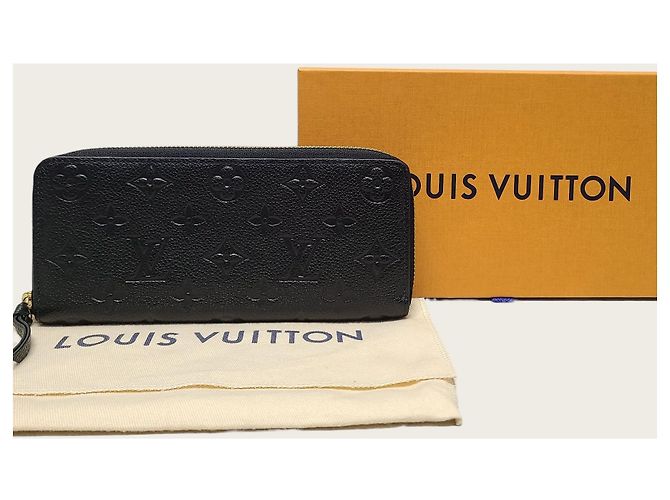 Louis Vuitton Zip Wallet Monogram Empreinte Schwarz - Ansicht 6