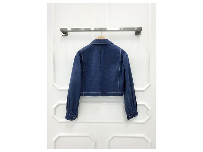 Gucci Giacca di jeans corta da donna Multicolore - vista 2
