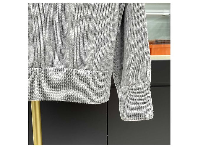 Dior Oblique Insert Knit Gray Brown - view 7