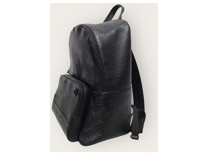 Louis Vuitton Zaino Black Monogram Shadow Racer Nero - vista 2