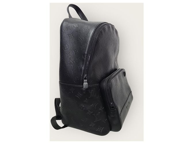 Louis Vuitton Zaino Black Monogram Shadow Racer Nero - vista 3