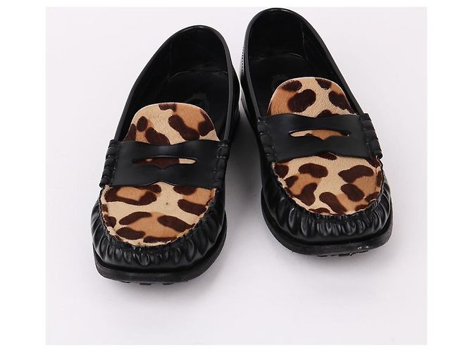 Tod's Scarpe basse Leopard Black da donna Nero - vista 2