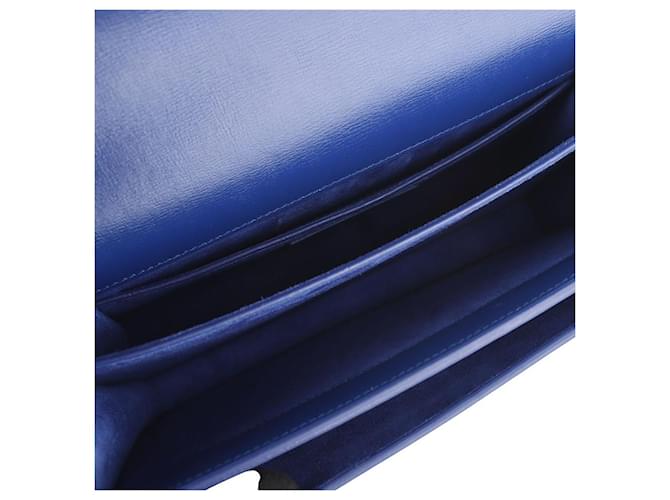 Saint Laurent Borsa a Spalla Monogram Sunset Bag Medium Silver Blu - vista 7