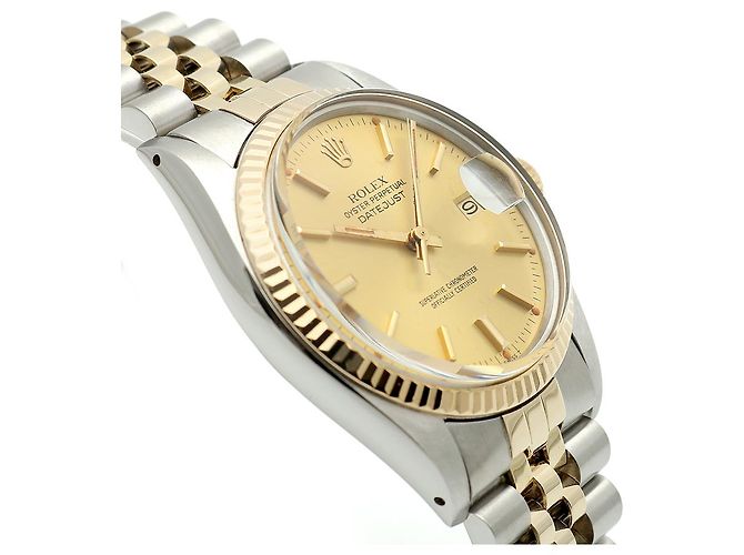 Orologio combinato da uomo Rolex Datejust D'oro - vista 11