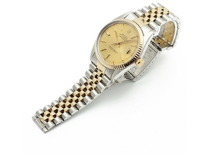 Orologio combinato da uomo Rolex Datejust D'oro - vista 14