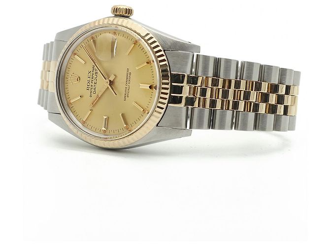 Orologio combinato da uomo Rolex Datejust D'oro - vista 19