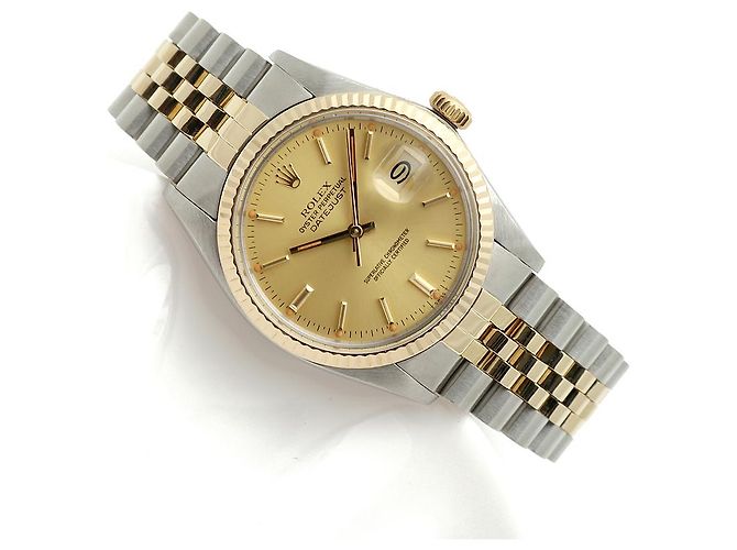Orologio combinato da uomo Rolex Datejust D'oro - vista 20
