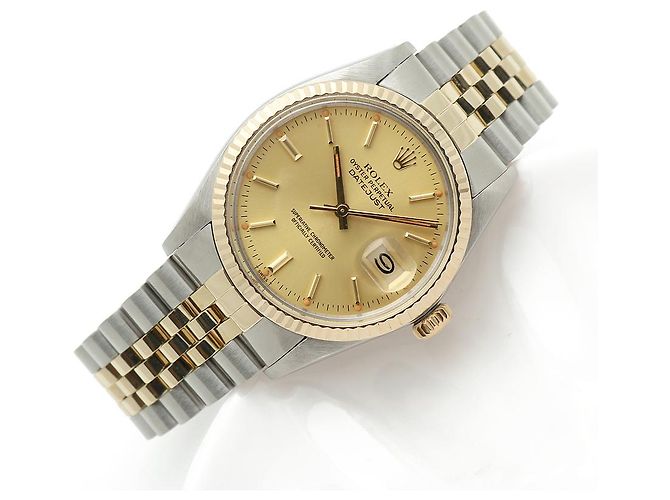 Orologio combinato da uomo Rolex Datejust D'oro - vista 21