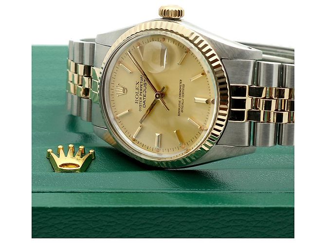 Orologio combinato da uomo Rolex Datejust D'oro - vista 23