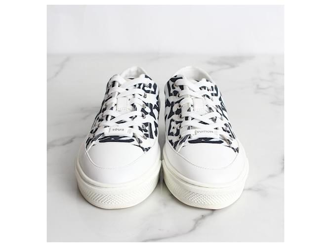 Louis Vuitton Sneakers Monogram Stella Bianco - vista 3