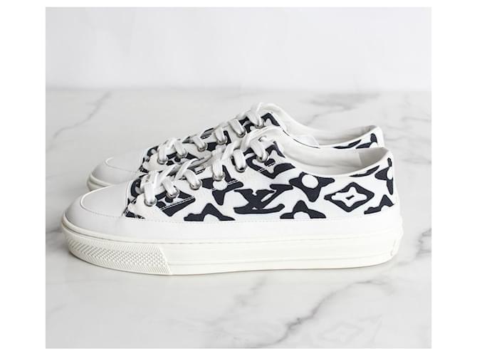 Louis Vuitton Sneakers Monogram Stella Bianco - vista 4