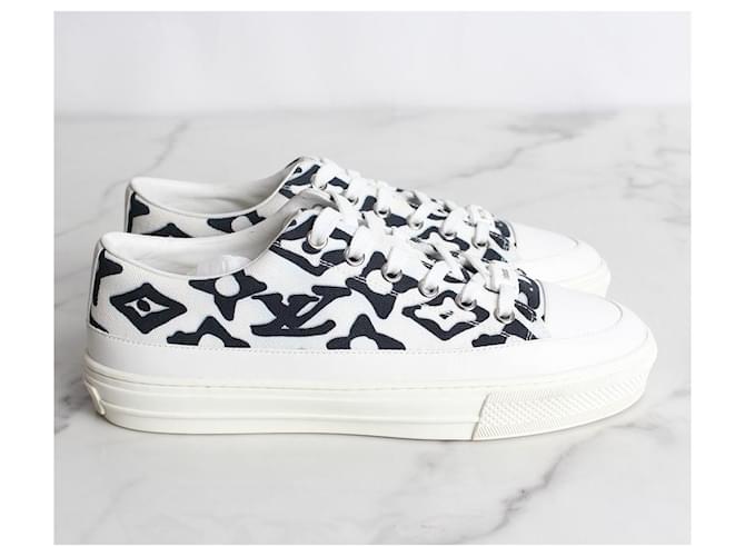 Louis Vuitton Sneakers Monogram Stella Bianco - vista 5