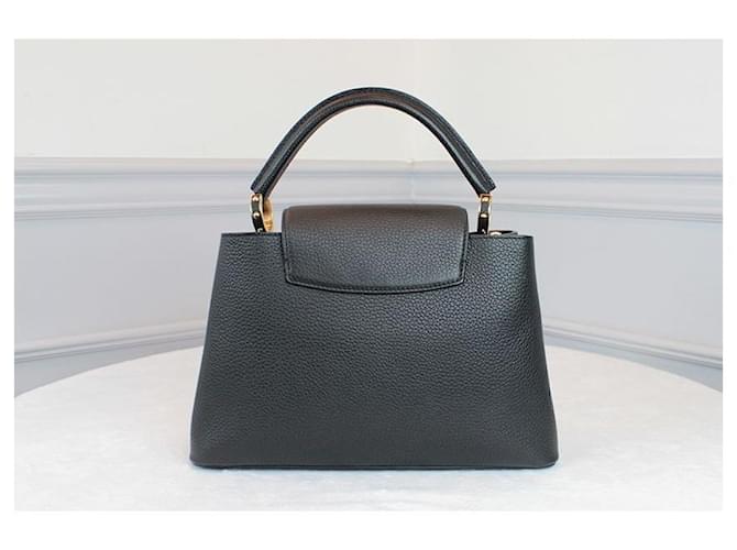 Louis Vuitton Flower Capucines PM Black Nero - vista 12
