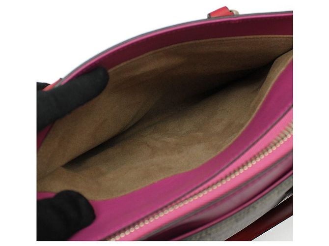 Gucci Borsa a tracolla GG Supreme Eden Marrone - vista 12