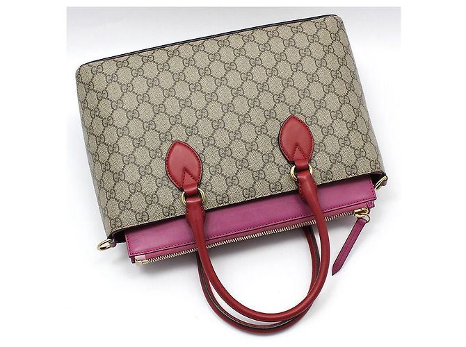 Gucci Borsa a tracolla GG Supreme Eden Marrone - vista 4