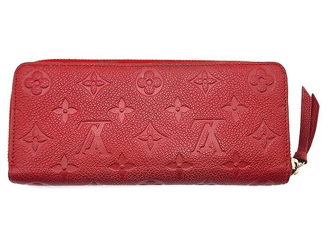 Louis Vuitton Cartera Empreinte Clemence Roja - vista 2