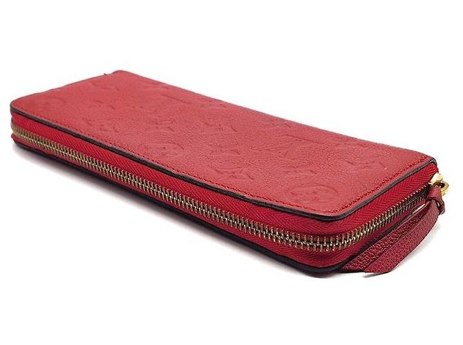 Louis Vuitton Cartera Empreinte Clemence Roja - vista 3