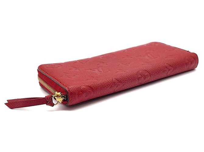 Louis Vuitton Cartera Empreinte Clemence Roja - vista 4