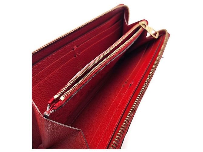 Louis Vuitton Cartera Empreinte Clemence Roja - vista 5
