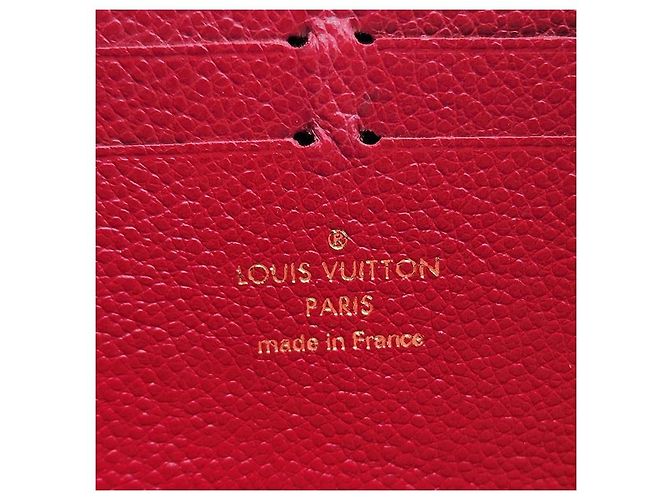 Louis Vuitton Cartera Empreinte Clemence Roja - vista 6