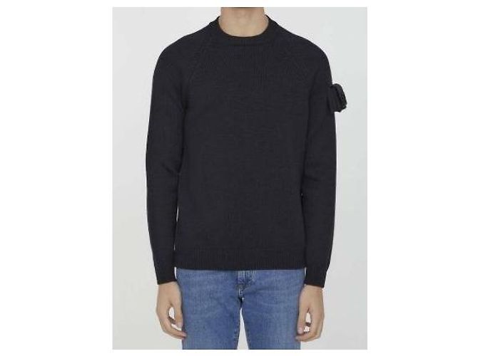 Fendi Maglione in lana Baguette D'oro - vista 6