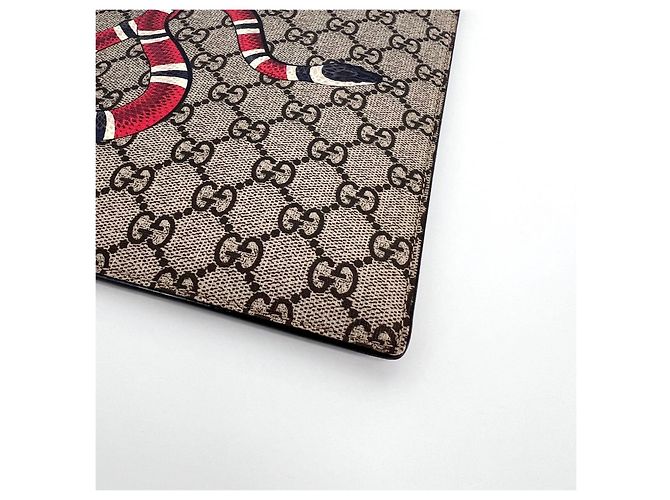 Gucci Clutch Snake GG Supreme Multicolore - vista 5