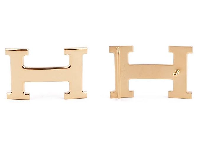 Hermès Reversible Leather Strap Belt with Buckle Black - view 9