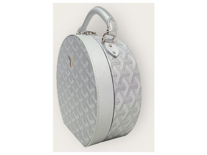 Goyard Borsa a tracolla Alto Box Trunk Argento Speciale - vista 2
