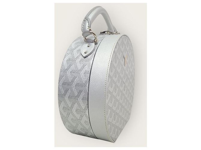 Goyard Borsa a tracolla Alto Box Trunk Argento Speciale - vista 3