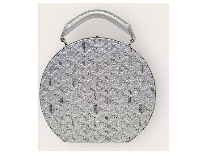 Goyard Borsa a tracolla Alto Box Trunk Argento Speciale - vista 5