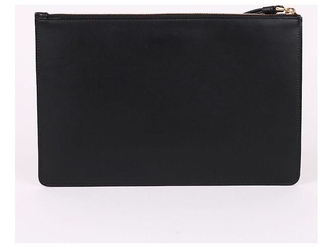 Bally Clutch Media Oro e Nera con Borchie Nero - vista 5