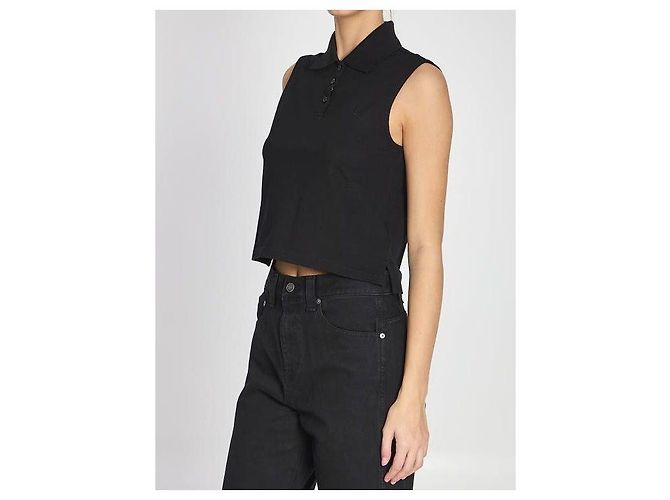 Saint Laurent Polo con logo CASSANDRE - vista 5