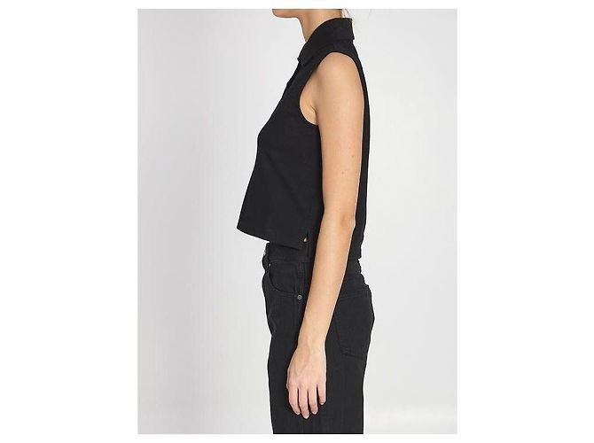 Saint Laurent Polo con logo CASSANDRE - vista 6