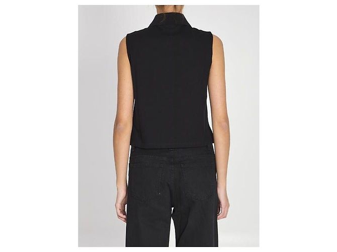 Saint Laurent Polo con logo CASSANDRE - vista 7