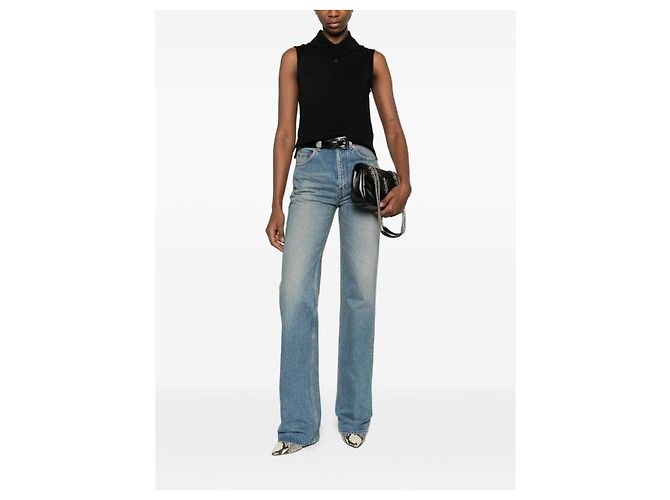 Saint Laurent Polo con logo CASSANDRE - vista 8