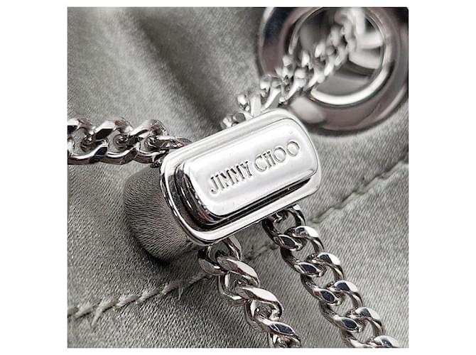Jimmy Choo Mini borsa a secchiello Bongbong Marrone - vista 9