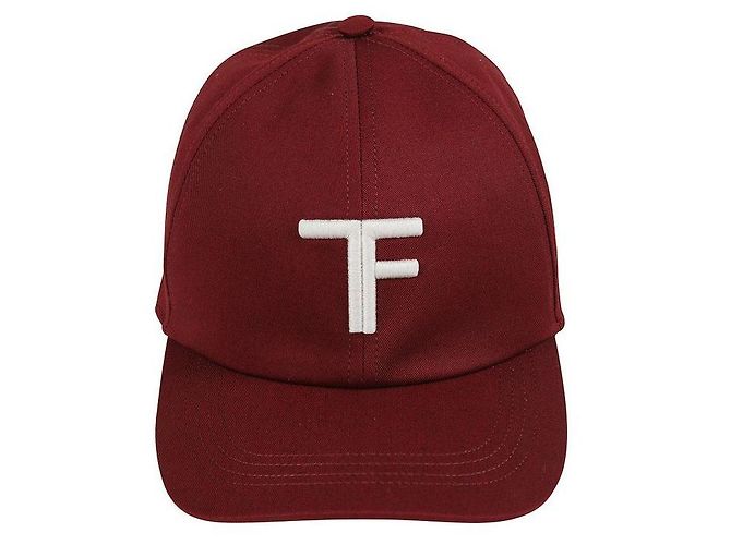Tom Ford Baseballkappe mit besticktem Logo Rot - Ansicht 5