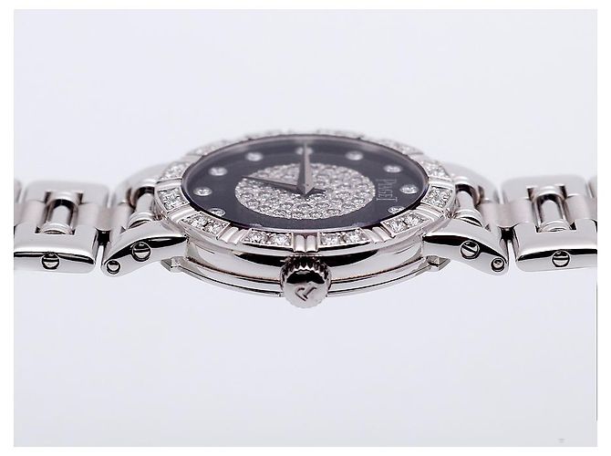 Piaget Reloj Dancer para mujer en oro blanco, diamante y ónix - vista 10