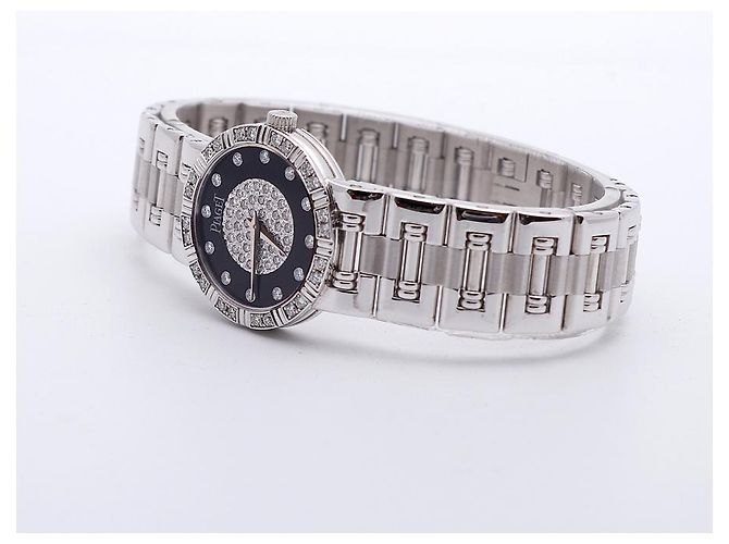 Piaget Reloj Dancer para mujer en oro blanco, diamante y ónix - vista 13