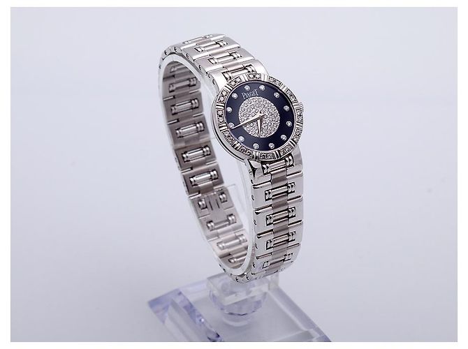 Piaget Reloj Dancer para mujer en oro blanco, diamante y ónix - vista 5