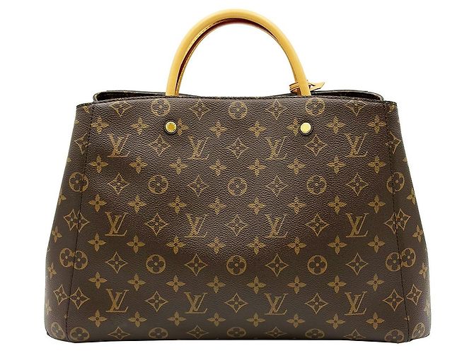 Louis Vuitton Tela Monogram Montaigne GM Multicolore - vista 4