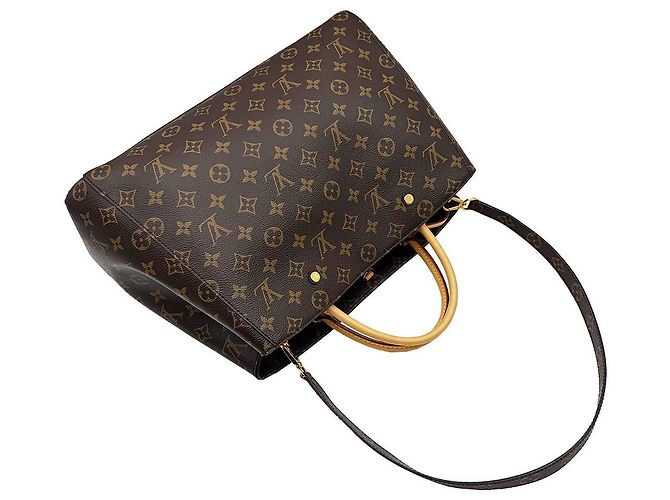Louis Vuitton Tela Monogram Montaigne GM Multicolore - vista 5