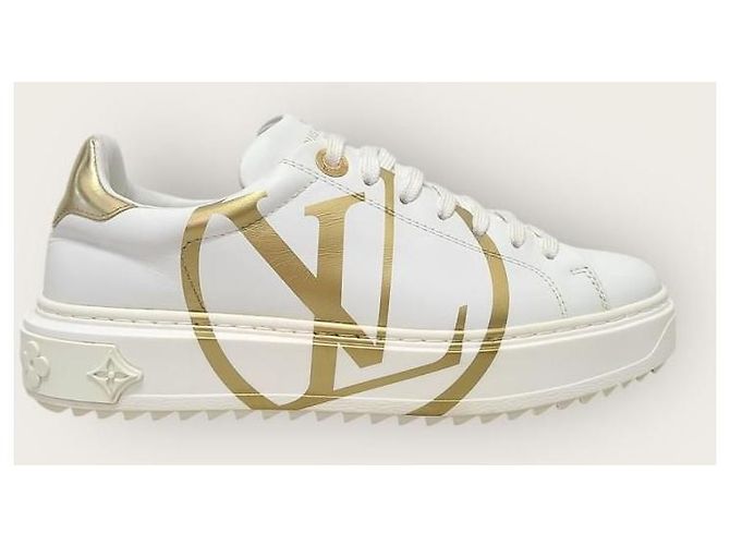 Louis Vuitton Timeout Sneaker mit weißgoldenem Kreislogo - Ansicht 2