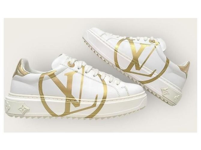 Louis Vuitton Timeout Sneaker mit weißgoldenem Kreislogo - Ansicht 5