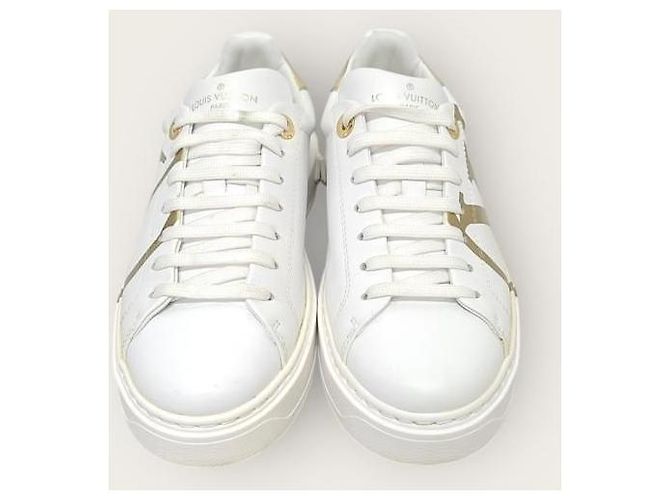 Louis Vuitton Timeout Sneaker mit weißgoldenem Kreislogo - Ansicht 6