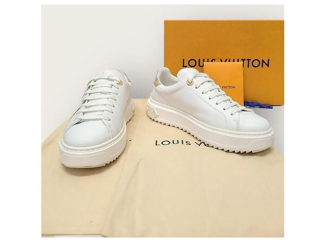 Louis Vuitton Timeout Sneaker mit weißgoldenem Kreislogo - Ansicht 8