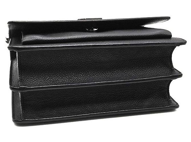 Saint Laurent Mini Borsa Sunset Nero - vista 7