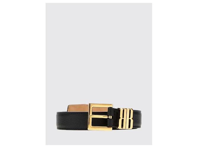 Balenciaga Cinturón Editor Negro - vista 4