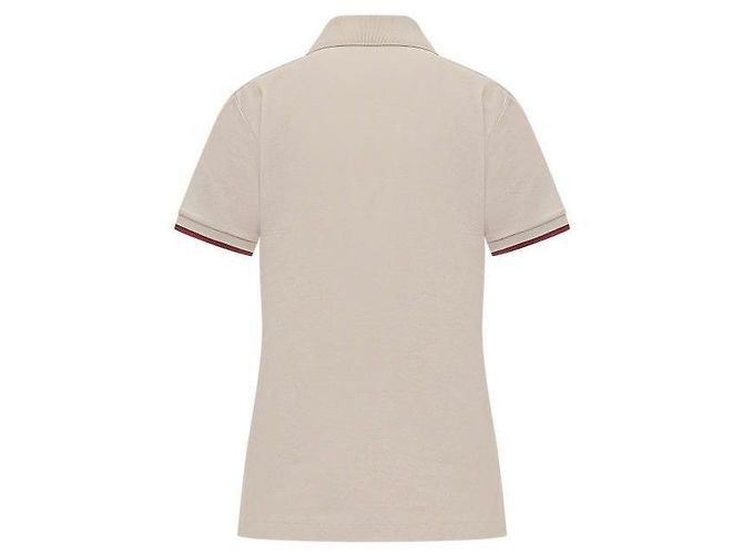 Moncler Piqué-Polo aus Baumwolle mit Logo-Patch - Ansicht 5