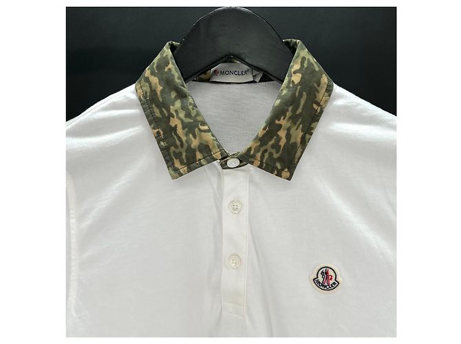 Moncler T-Shirt mit Camouflage-Kragen Mehrfarben - Ansicht 4